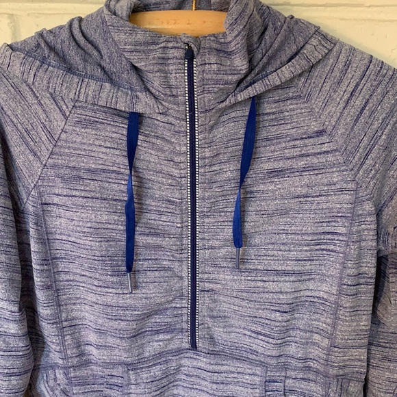 Athleta Heavenly Hail Hoodie Blue Size Small - Picture 3 of 9